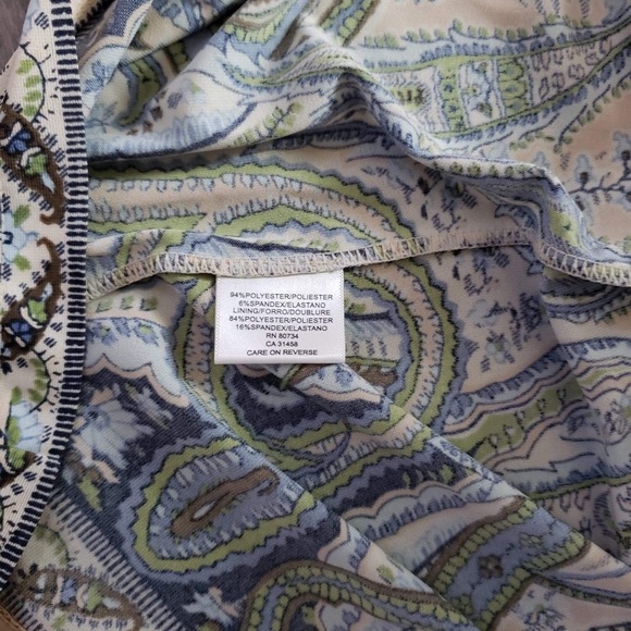 Women's summer beach printed halter dress - Picture 12 of 12